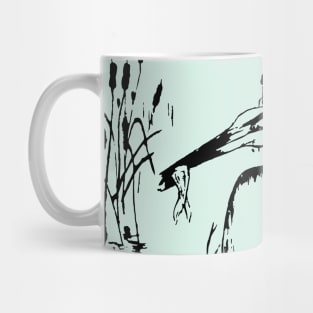 Grey Heron Mug